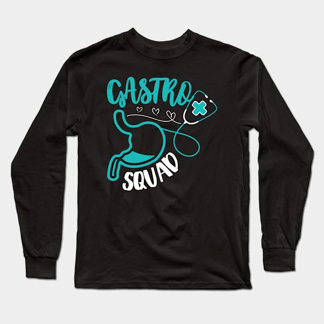 Gastro Squad - Medical Assistant Gastroenterology Long Sleeve T-Shirt by JunThara